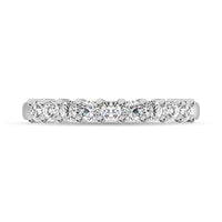 Thumbnail for Diamond 1 ct tw Round Cut One Row Ring in 14K White Gold