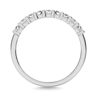 Thumbnail for Diamond 1 ct tw Round Cut One Row Ring in 14K White Gold