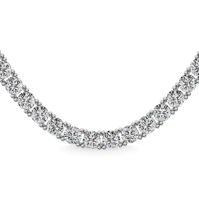 Diamond 1/2 ct tw Fashion Necklace in Sterling Silver