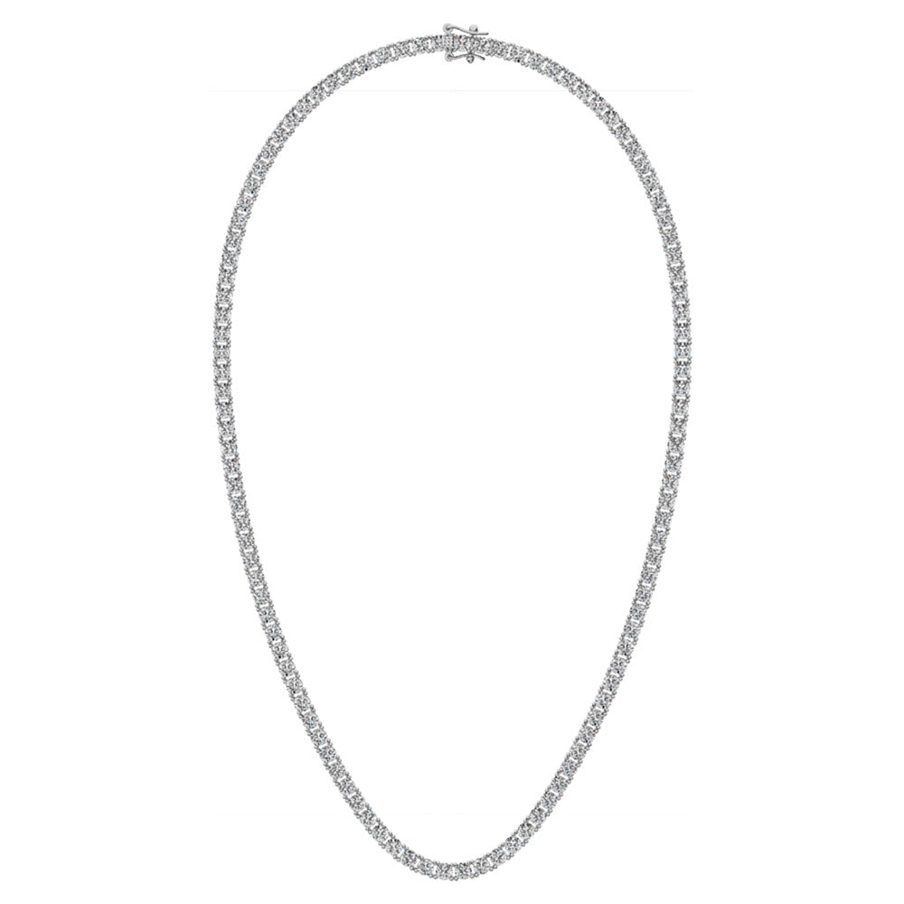 Diamond 1/2 ct tw Fashion Necklace in Sterling Silver