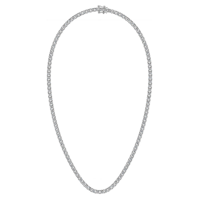 Diamond 1/2 ct tw Fashion Necklace in Sterling Silver