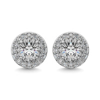 Thumbnail for Diamond 1/8 ct tw Fashion Earrings in Sterling Silver