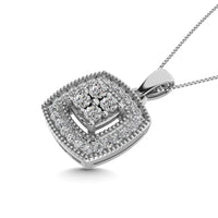 Thumbnail for Diamond 1/50 ct tw Fashion Pendant in Sterling Silver
