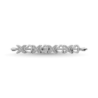 Thumbnail for Diamond 1/6 ct tw Bolo Bracelet in Sterling Silver