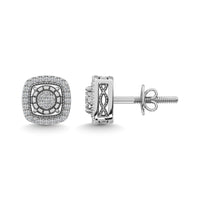 Thumbnail for Diamond 1/20 ct tw Fashion Earrings in Sterling Silver