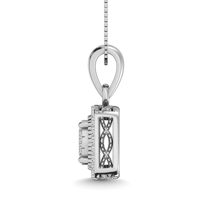 Diamond 1/20 ct tw Fashion Pendant in Sterling Silver