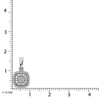 Thumbnail for Diamond 1/20 ct tw Fashion Pendant in Sterling Silver