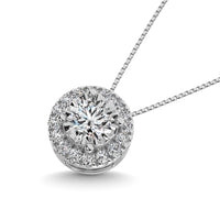 Thumbnail for Diamond 1/20 ct tw Fashion Pendant in Sterling Silver