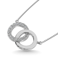 Thumbnail for Diamond 1/20 ct tw Fashion Necklace in Sterling Silver