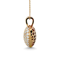 Thumbnail for Diamond 1 ct tw Heart Pendant in 10K Yellow Gold