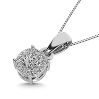 Thumbnail for Diamond 1/20 ct tw Fashion Pendant in Sterling Silver