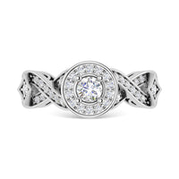 Thumbnail for Diamond 3/4 Ct.Tw. Engagement Ring in 14K White Gold