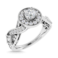 Thumbnail for Diamond 3/4 Ct.Tw. Engagement Ring in 14K White Gold