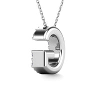 Thumbnail for Diamond 1/8 Ct.Tw. Letter G Pendant in 14K White Gold