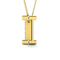Thumbnail for Diamond 1/10 Ct.Tw. Letter I Pendant in 14K Yellow Gold