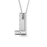 Thumbnail for Diamond 1/20 Ct.Tw. Letter L Pendant in 14K White Gold