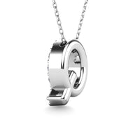 Thumbnail for Diamond 1/6 Ct.Tw. Letter Q Pendant in 14K White Gold
