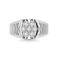 Thumbnail for Diamond 1/4 Ct.Tw. Mens Fashion Ring in 10K White Gold