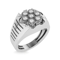 Thumbnail for Diamond 1/4 Ct.Tw. Mens Fashion Ring in 10K White Gold