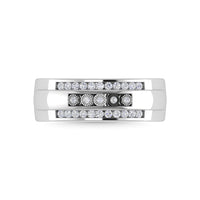 Thumbnail for Diamond 1/4 Ct.Tw. Mens Fashion Ring in 10K White Gold