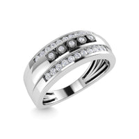 Thumbnail for Diamond 1/4 Ct.Tw. Mens Fashion Ring in 10K White Gold