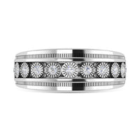 Thumbnail for Diamond 1/4 Ct.Tw. Mens Fashion Ring in 10K White Gold