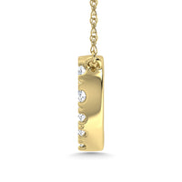 Thumbnail for Diamond 1/20 Ct.Tw. Heart Pendant in 10K Yellow Gold