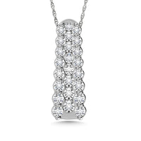 Thumbnail for Diamond 1/2 Ct.Tw. Fashion Pendant in 14K White Gold