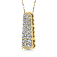 Thumbnail for Diamond 1/2 Ct.Tw. Fashion Pendant in 14K Yellow Gold