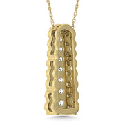 Thumbnail for Diamond 1/2 Ct.Tw. Fashion Pendant in 14K Yellow Gold