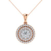 Thumbnail for Diamond 3/4 Ct.Tw. Fashion Pendant in 14K Rose Gold