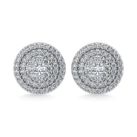 Thumbnail for Diamond 7/8 Ct.Tw. Fashion Earrings in 10K White Gold