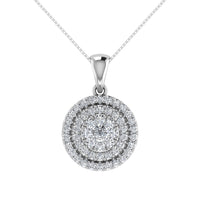 Thumbnail for Diamond 3/4 Ct.Tw. Fashion Pendant in 10K White Gold