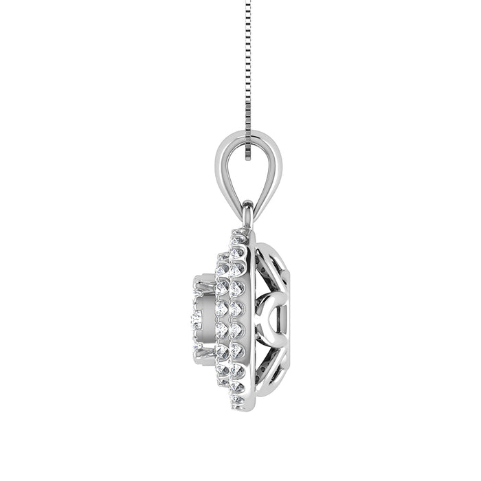 Diamond 3/4 Ct.Tw. Fashion Pendant in 10K White Gold