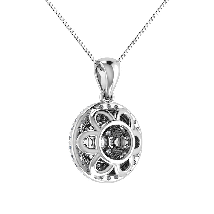 Diamond 3/4 Ct.Tw. Fashion Pendant in 10K White Gold