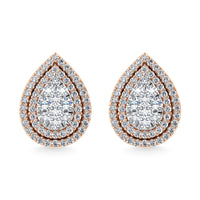 Thumbnail for Diamond 7/8 Ct.Tw. Fashion Earrings in 14K Rose Gold