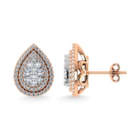 Thumbnail for Diamond 7/8 Ct.Tw. Fashion Earrings in 14K Rose Gold