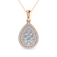 Thumbnail for Diamond 3/4 Ct.Tw. Fashion Pendant in 14K Rose Gold