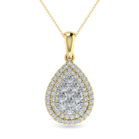 Thumbnail for Diamond 3/4 Ct.Tw. Fashion Pendant in 14K Yellow Gold