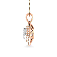 Thumbnail for Diamond 3/4 Ct.Tw. Heart Pendant in 14K Rose Gold