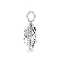 Thumbnail for Diamond 3/4 Ct.Tw. Heart Pendant in 10K White Gold