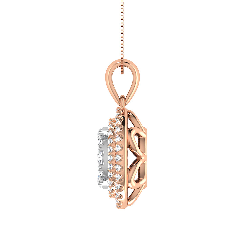 Diamond 3/4 Ct.Tw. Fashion Pendant in 10K White Gold
