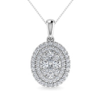 Thumbnail for Diamond 3/4 Ct.Tw. Fashion Pendant in 10K White Gold
