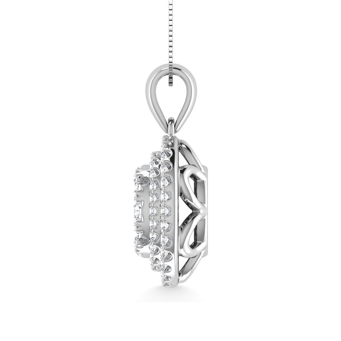 Diamond 3/4 Ct.Tw. Fashion Pendant in 10K White Gold