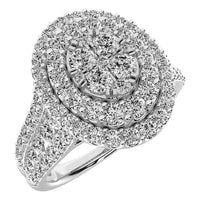 Thumbnail for 14K White Gold 1 1/2 Ct.Tw. Diamond Engagement Ring