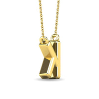 Thumbnail for Diamond 1/20 Ct.Tw. Letter K Pendant in 10K Yellow Gold
