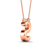 Thumbnail for Diamond 1/20 Ct.Tw. Letter S Pendant in 10K Rose Gold