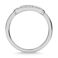 Thumbnail for Diamond 1/20 Ct.Tw. Paper Clip Ring in 925 Silver
