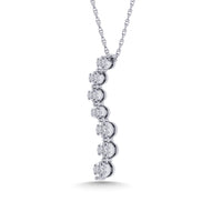 Thumbnail for Diamond 1/10 Ct.Tw. Fashion Pendant in 925 Silver