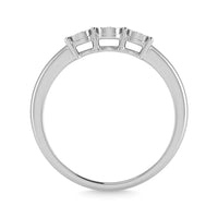 Thumbnail for Diamond 1/20 Ct.Tw. Triology Ring in 10K White Gold